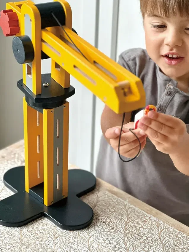 Little Builder – gul kran for småbarn