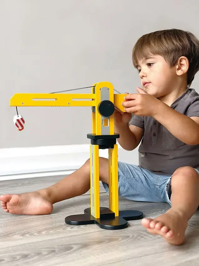 Little Builder – gul kran for småbarn
