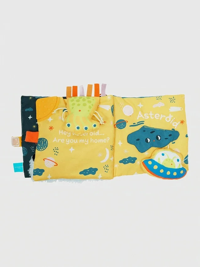 Little Rocket Finds Home – myk aktivitetsbok med knitrende sider