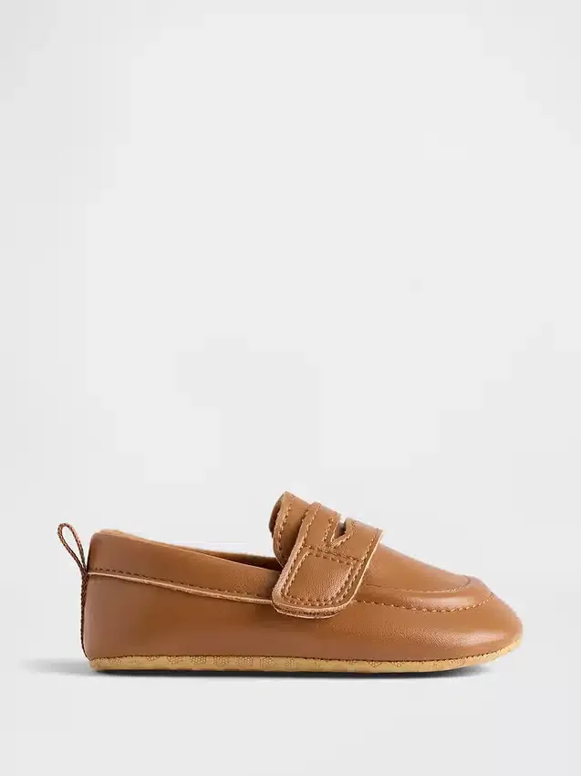 Loafers i vegansk skinn til babyer