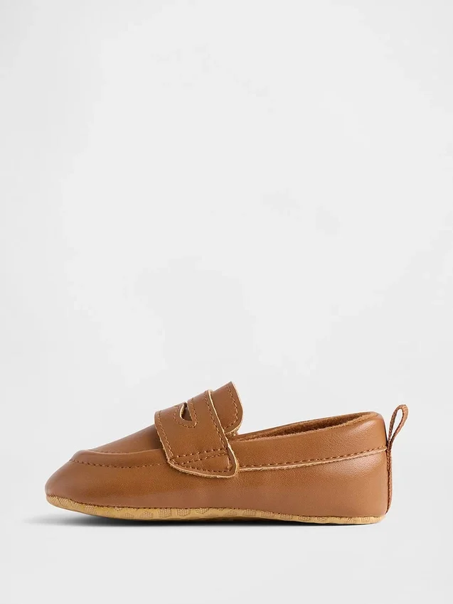 Loafers i vegansk skinn til babyer