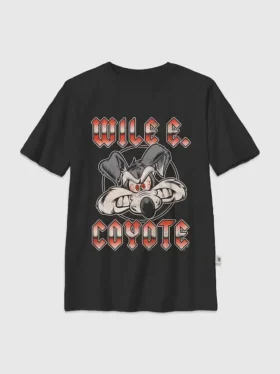Looney Tunes-T-skjorte for barn med Wile E-grafikk