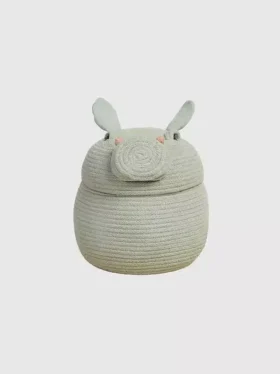 Lorena Canals oppbevaringskurv «Henry the Hippo»