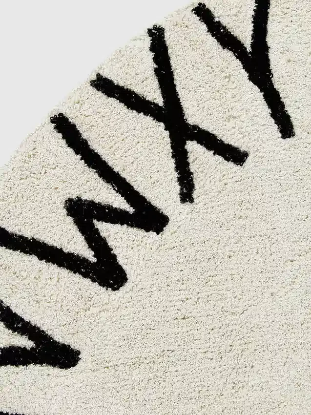 Lorena Canals vaskbart teppe ABC Natural Black