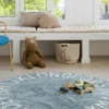 Lorena Canals vaskbart teppe Abc Natural Vintage Blue