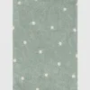 Lorena Canals vaskbart teppe Mini Dot Blue Sage