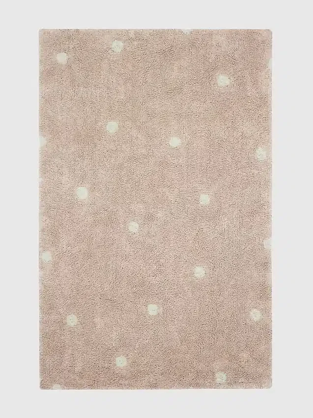 Lorena Canals vaskbart teppe Mini Dot Rose