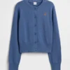 Løs, kort cardigan for barn