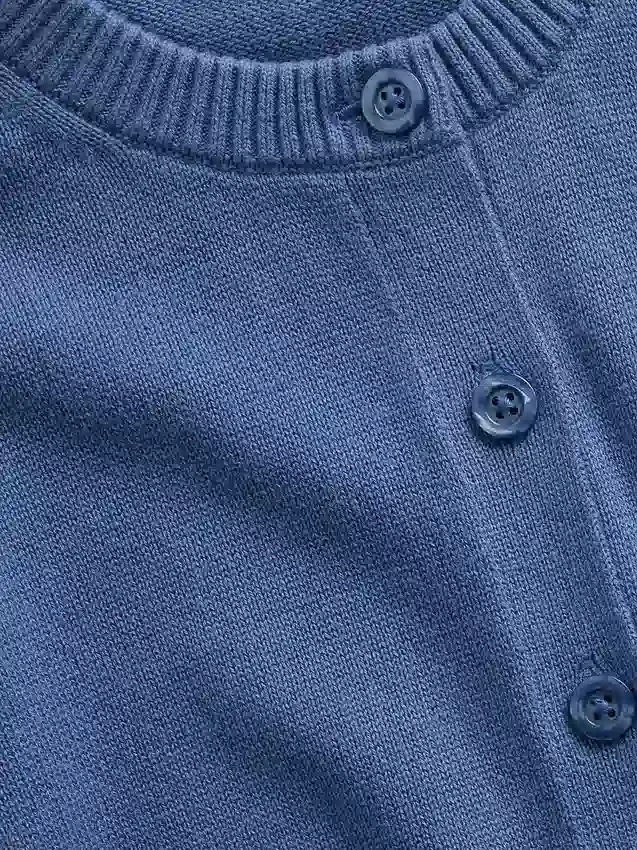 Løs, kort cardigan for barn