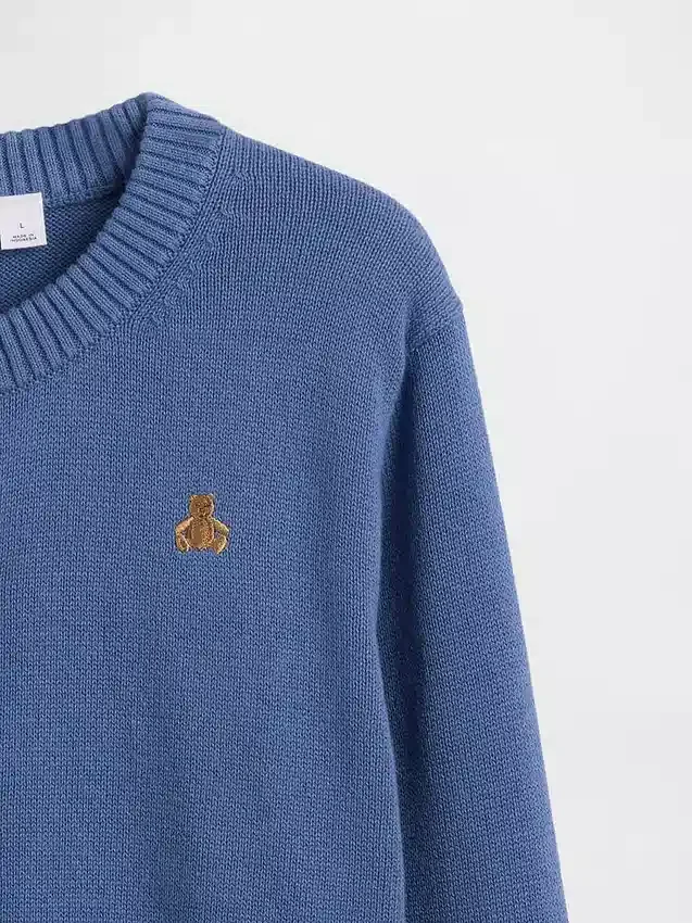 Løs, kort cardigan for barn