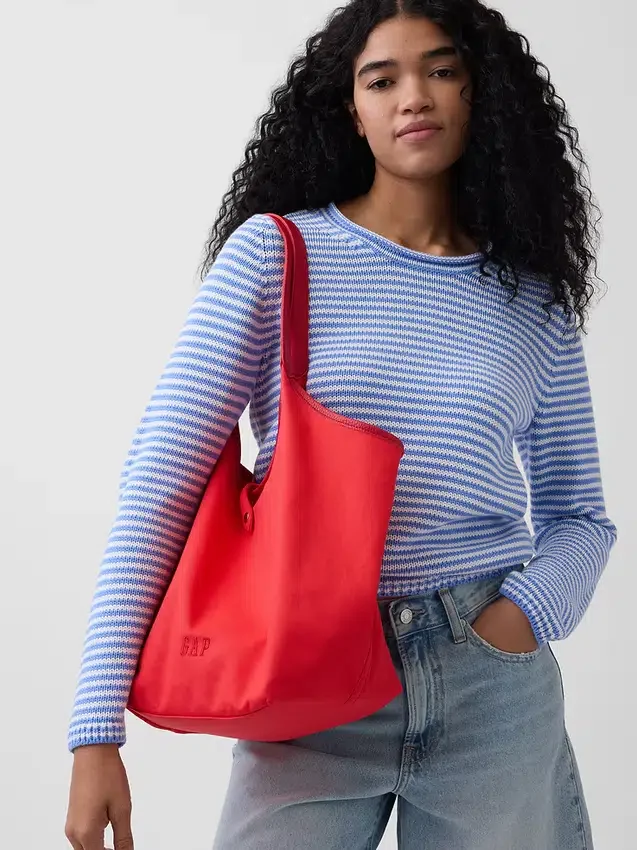Løs totebag i kanvas
