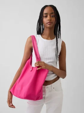 Løs totebag i kanvas