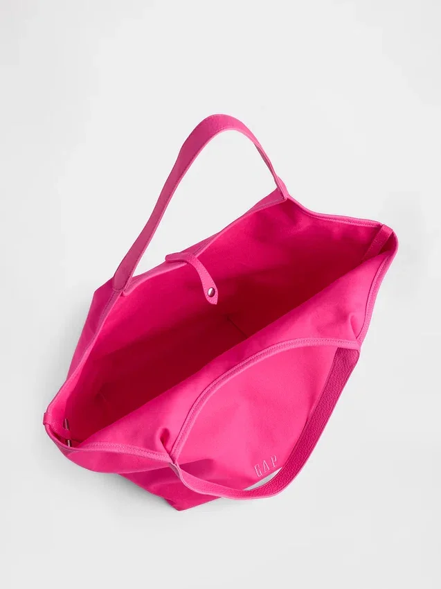 Løs totebag i kanvas