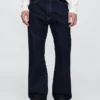 Løse bootcut-Jeans