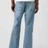 Løse bootcut-Jeans