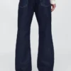 Løse bootcut-Jeans