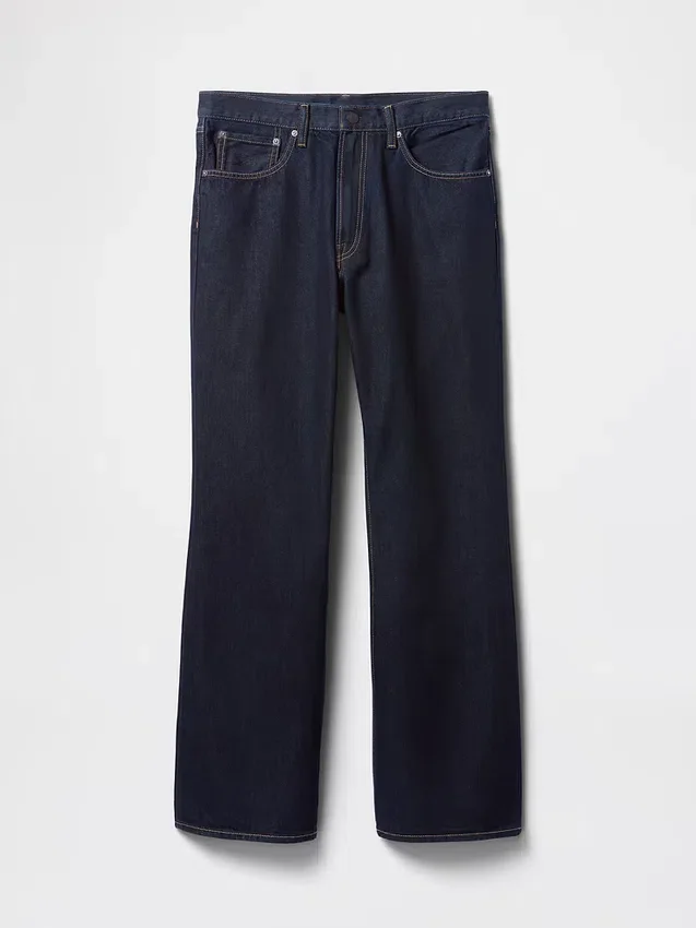 Løse bootcut-Jeans