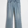 Løse bootcut-Jeans
