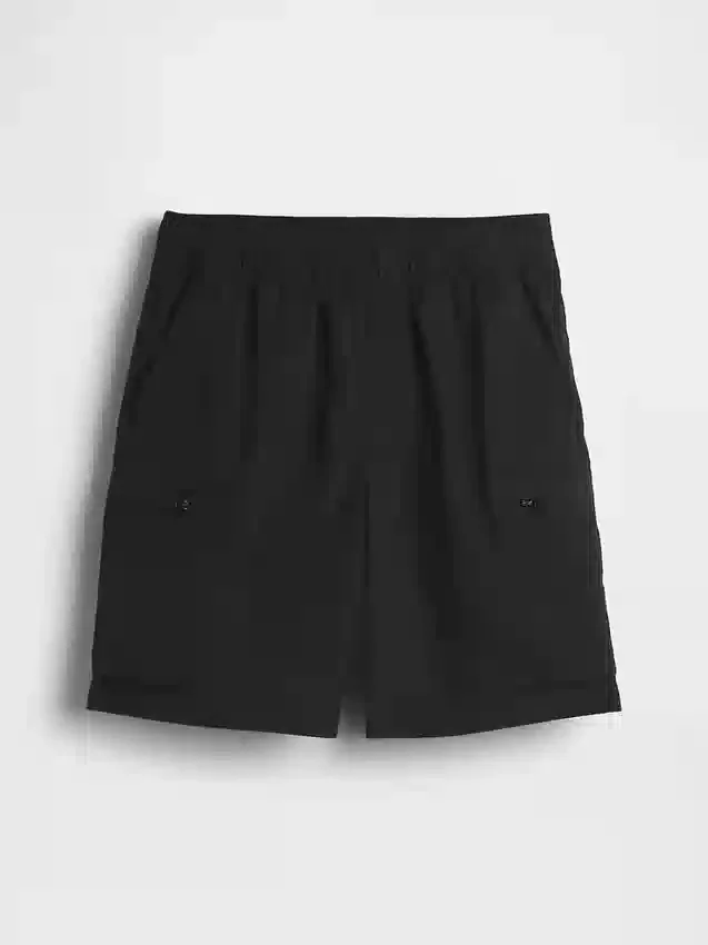Løse, hurtigtørkende cargoshorts for barn