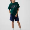 Løse, hurtigtørkende shorts for barn