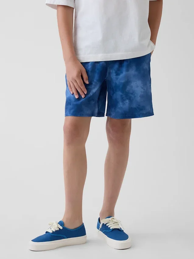 Løse, hurtigtørkende shorts for barn