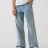 Løse jeans for barn i 90-tallsstil