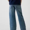 Løse jeans for barn i 90-tallsstil