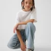Løse jeans for barn i 90-tallsstil