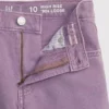 Løse jeans med høy midje i 90-tallsstil for barn