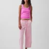 Løse, korte jeans med lav midje i 90-tallsstil