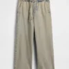 Løse, korte jeans med lav midje i 90-tallsstil
