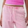 Løse, korte jeans med lav midje i 90-tallsstil
