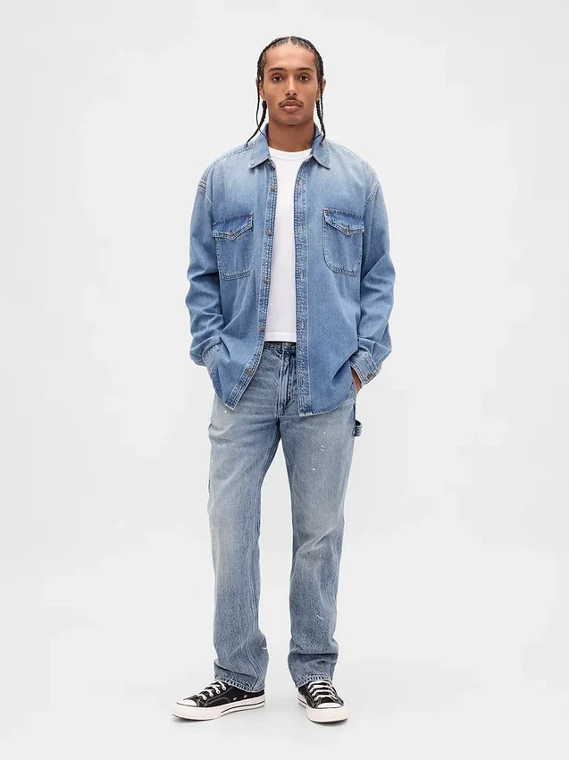 Løse, rette Carpenter-Jeans