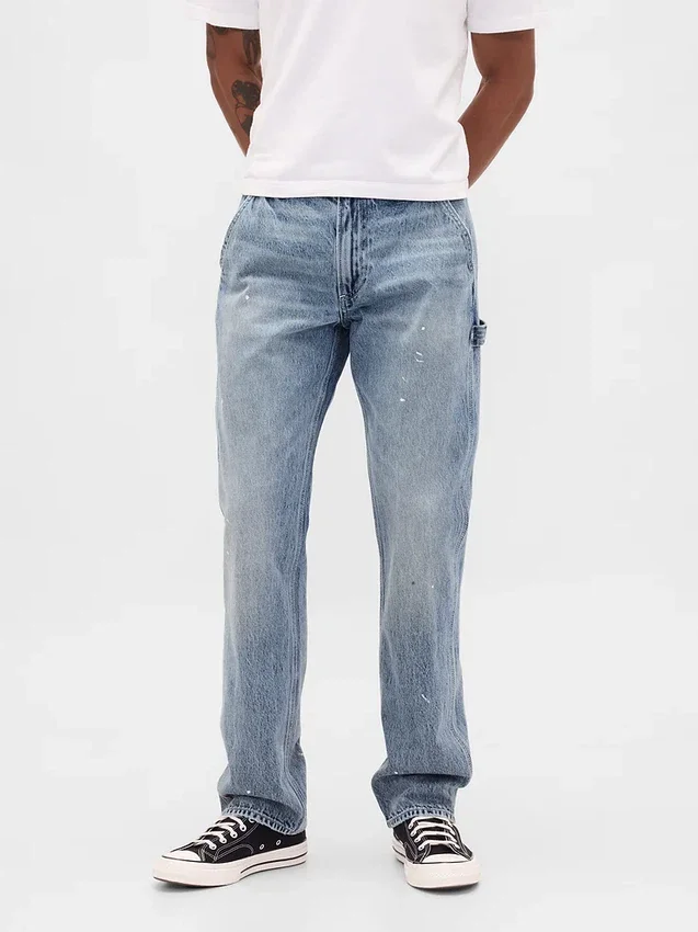 Løse, rette Carpenter-Jeans