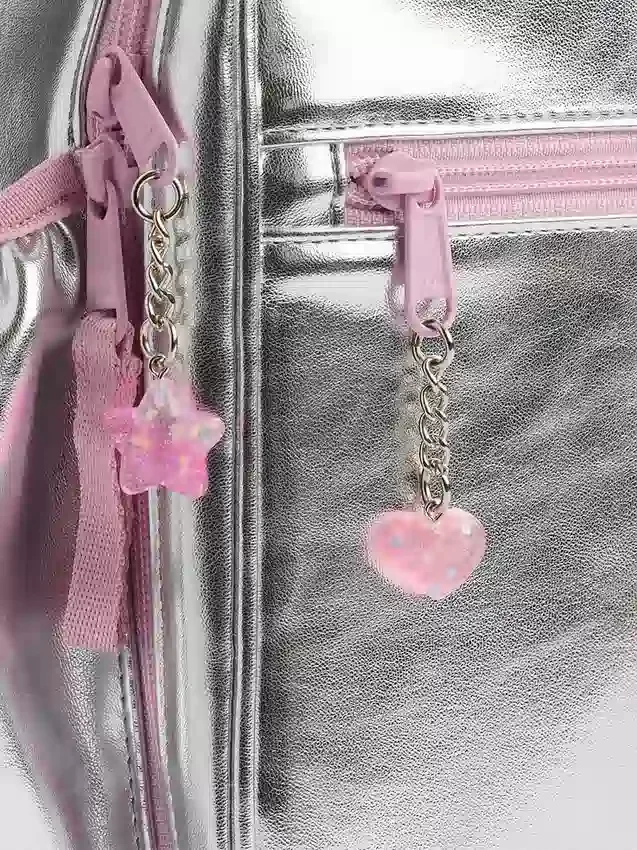 Lunsjveske for barn i metallic