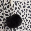 Lunsjveske for barn med leopardmønster