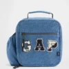Lunsjveske i denim med logo for barn