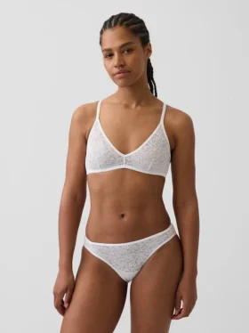 Madesoft Lace Plunge Bralette