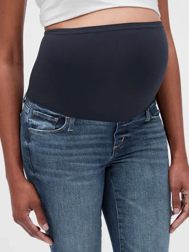 Mammaklær Distressed Full Panel Favorite Jeggings