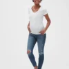Mammaklær Distressed Full Panel Favorite Jeggings