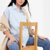 Mammaklær-jeans med innsatt panel, Cheeky Straight