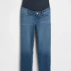Mammaklær med hel panel, «90S Slim Straight Crop»