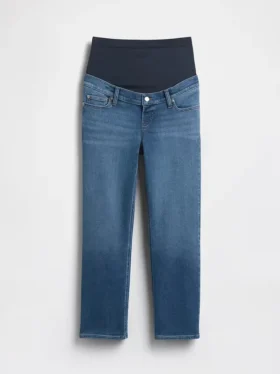 Mammaklær med hel panel, «90S Slim Straight Crop»
