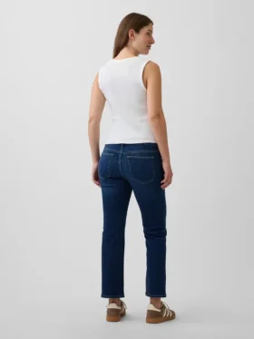 Mammaklær med hel panel, «90S Slim Straight Crop»