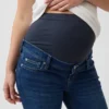 Mammaklær med hel panel, «90S Slim Straight Crop»