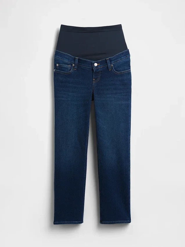 Mammaklær med hel panel, «90S Slim Straight Crop»
