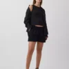 Mammaklær-shorts med lett påtrekk under magen