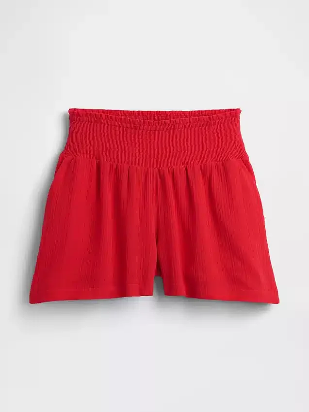 Mammaklær-shorts med lett påtrekk under magen