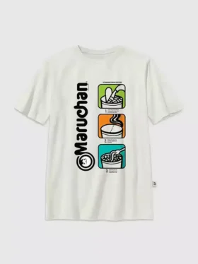 Maruchan-T-skjorte med popkunst-motiv for barn