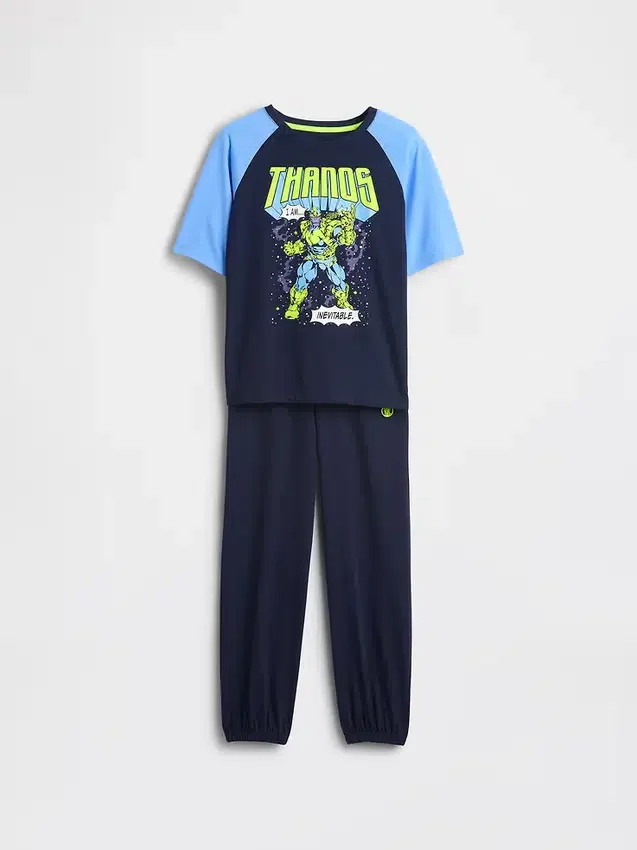 Marvel-pyjamasett med joggebukse for barn